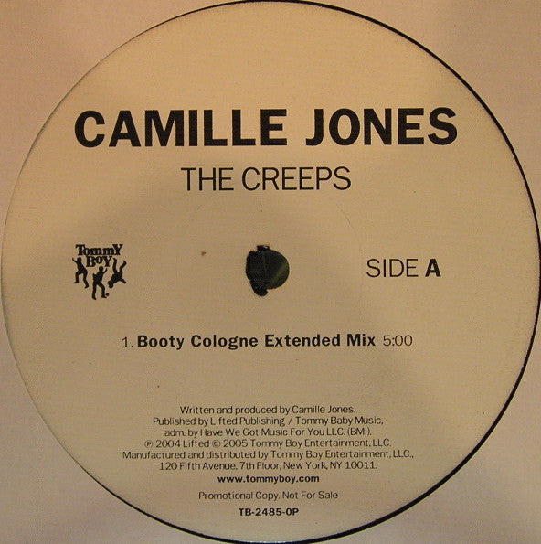 Camille Jones The Creeps Tommy Boy 12", Promo Near Mint (NM or M-) Near Mint (NM or M-)