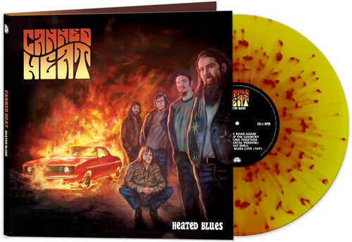 Heated Blues (red & Yellow Splatter) (Colored Vinyl, Red, Yellow, Gatefold LP Jacket, Remastered) | Mint (M) Mint (M) - ROCK *SEALED/COLOR*