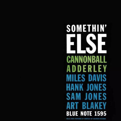 Cannonball Adderley - Somethin Else (Blue Note Essentials Series) |