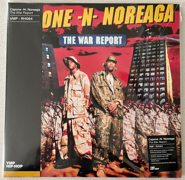 Capone -N- Noreaga The War Report Tommy Boy 2xLP, Album, Club, RE, RM, Yel Mint (M) Mint (M)