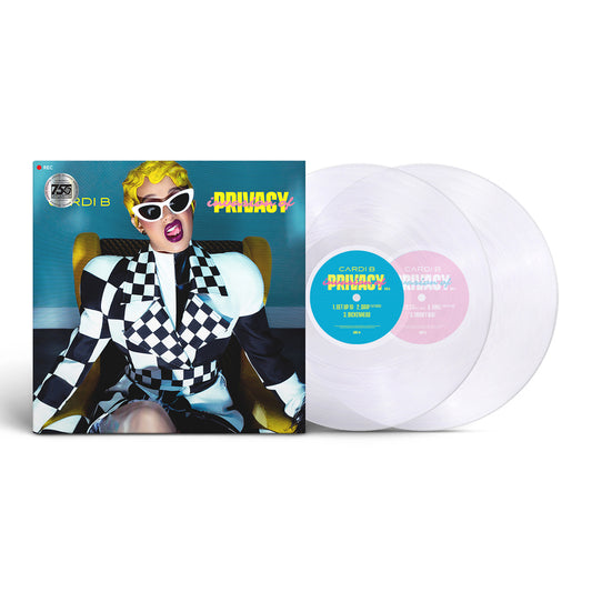 Cardi B - Invasion of Privacy (Crystal Clear VINYL 2xLP Atlantic 075678826173) | NEW - HIP HOP *NEW/COLOR*