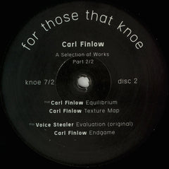 Carl A. Finlow A Selection Of Works Part 2/2 For Those That Knoe 2x12", Comp Mint (M) Mint (M)