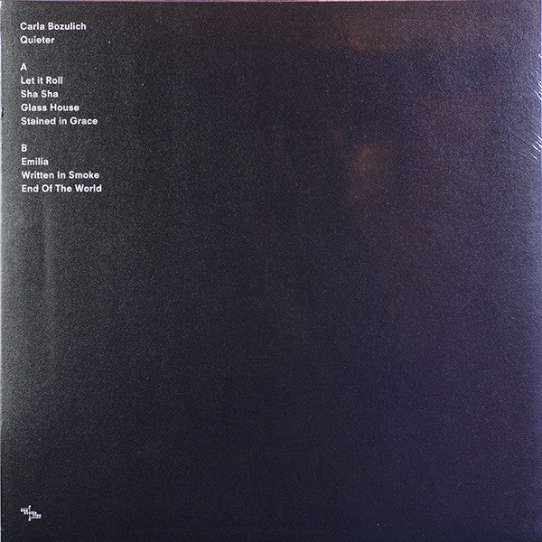 Carla Bozulich - Quieter | Mint (M) Mint (M)