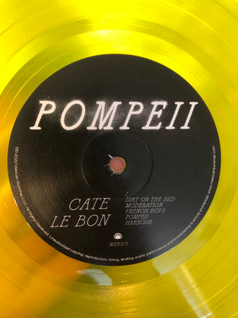 Cate Le Bon - Pompeii | Mint (M) Mint (M) - ALT/INDIE *COLOR*