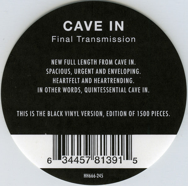 Final Transmission | Mint (M) Mint (M)