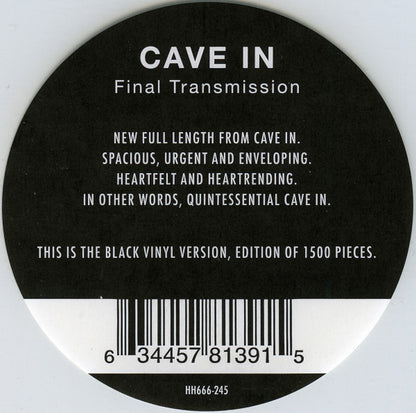 Final Transmission | Mint (M) Mint (M)