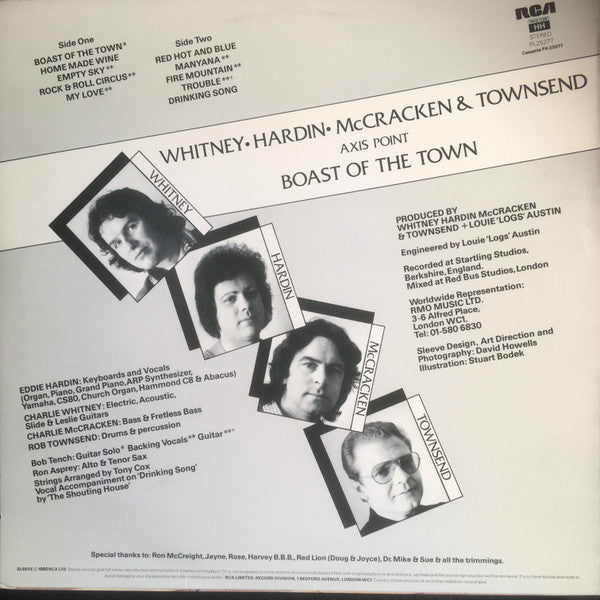 Boast Of The Town | Near Mint (NM) Near Mint (NM) - BLUES / USED *NEAR MINT*