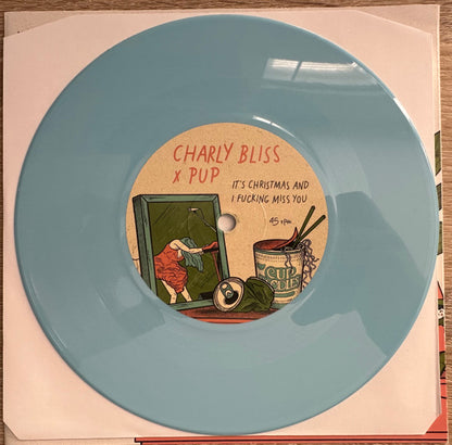 It's Christmas And I Fucking Miss You | Mint (M) Mint (M) - HOLIDAY *COLOR 7"*