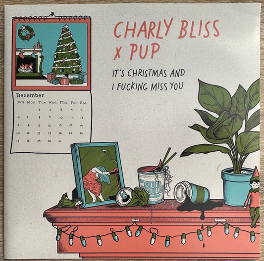 It's Christmas And I Fucking Miss You | Mint (M) Mint (M) - HOLIDAY *COLOR 7"*