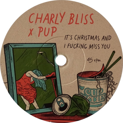 It's Christmas And I Fucking Miss You | Mint (M) Mint (M) - HOLIDAY *COLOR 7"*