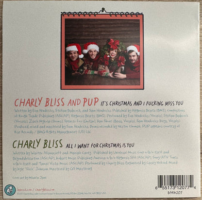 It's Christmas And I Fucking Miss You | Mint (M) Mint (M) - HOLIDAY *COLOR 7"*