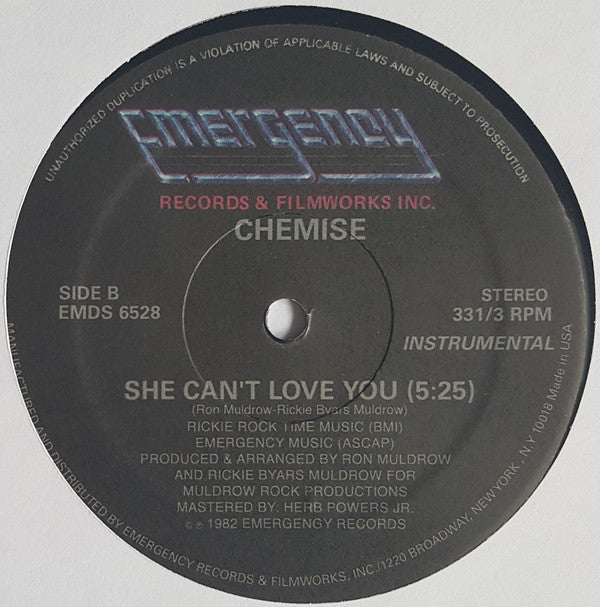 She Can't Love You | Mint (M) Generic - DISCO *NEW/UNOFFICIAL*