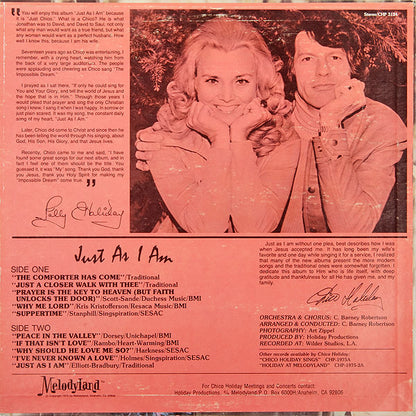 Just As I Am | Very Good Plus (VG+) Very Good Plus (VG+)