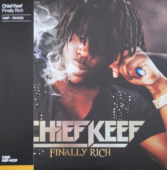 Chief Keef Finally Rich Interscope Records 2xLP, Album, Club, RE, RM, Sil Mint (M) Mint (M)