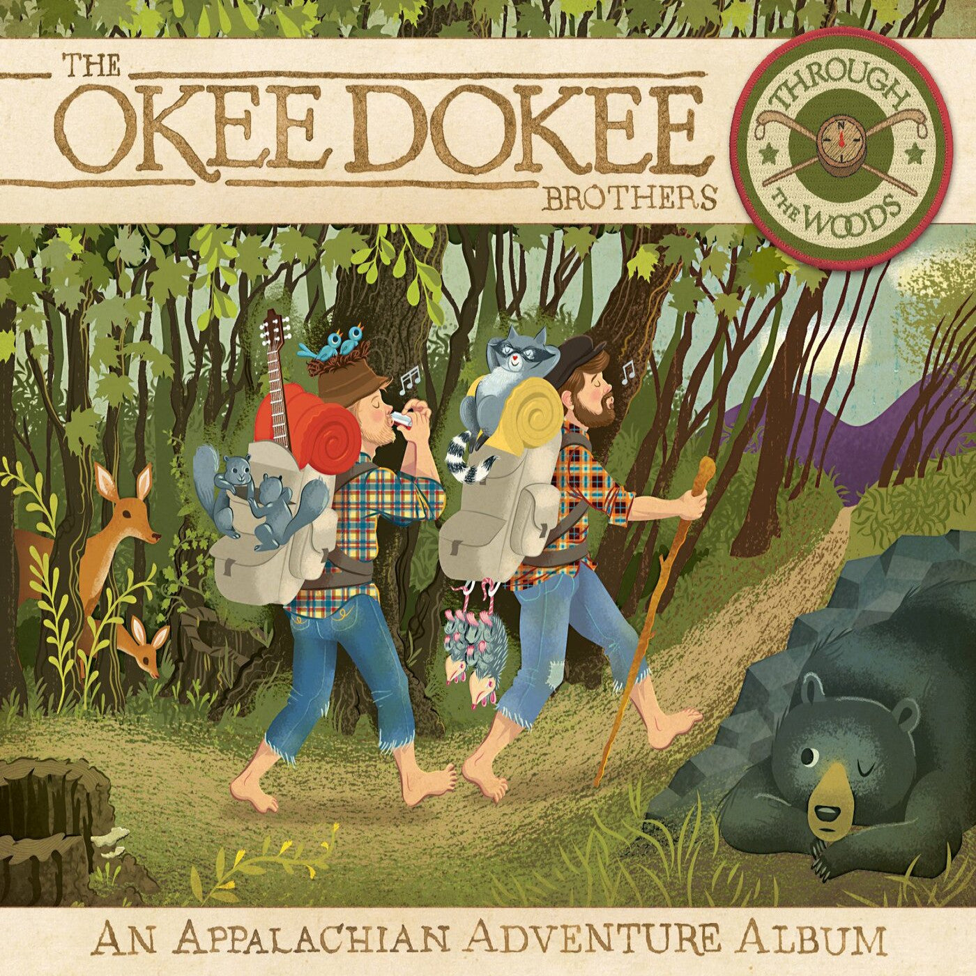 Okee Dokee Brothers, The - Through The Woods (CD+DVD) (CD) | - CHILDRENS *NEW*