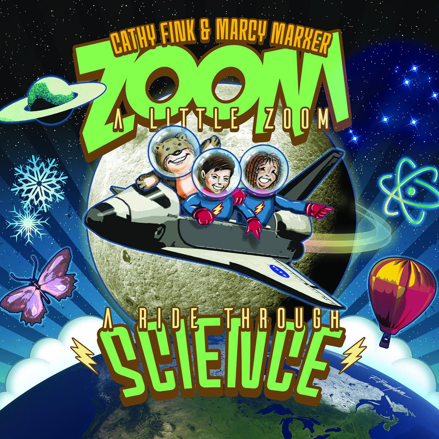 Fink, Cathy & Marcy Marxer - Zoom A Little Zoom: A Ride Through Science (CD) | Mint Mint - CHILDRENS *NEW*