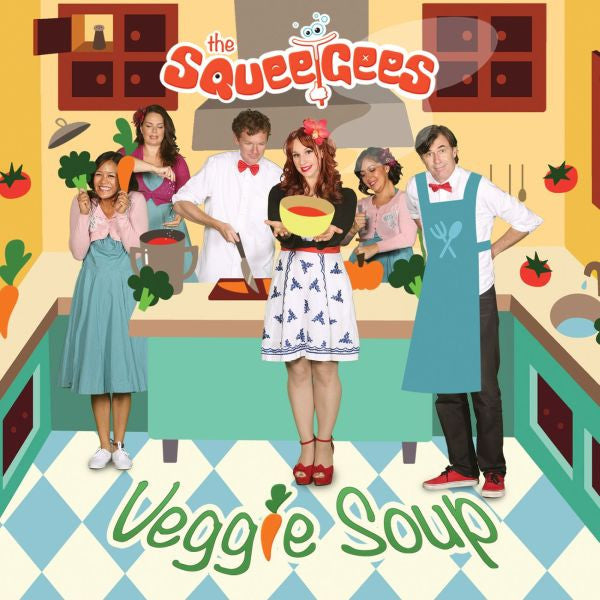 Squeegees, The - Veggie Soup (CD) | Mint Mint - CHILDRENS *NEW*