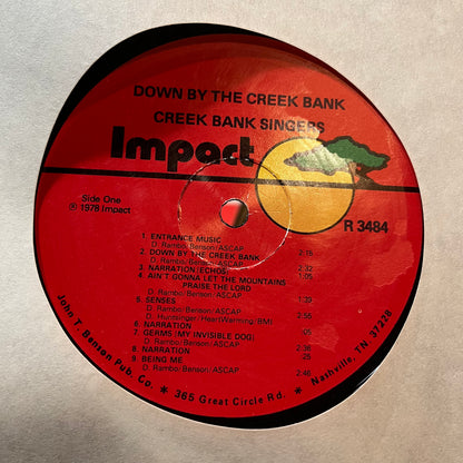 Down By The Creek Bank (VINYL & BOOK)*SIGNED* | Excellent+ (EX+) Excellent+ (EX+) - CHILDRENS / USED *EXCELLENT+*