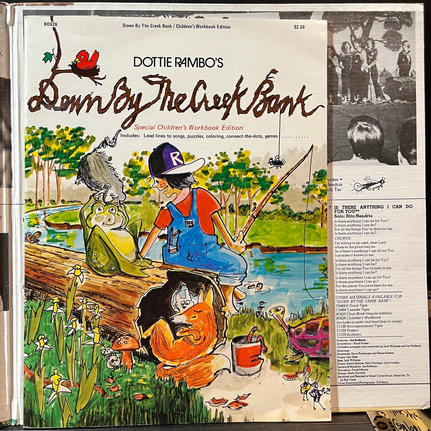 Down By The Creek Bank (VINYL & BOOK)*SIGNED* | Excellent+ (EX+) Excellent+ (EX+) - CHILDRENS / USED *EXCELLENT+*