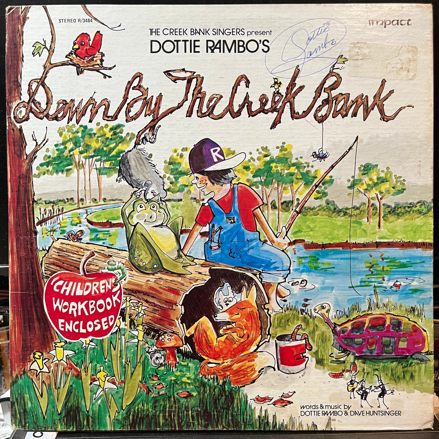Down By The Creek Bank (VINYL & BOOK)*SIGNED* | Excellent+ (EX+) Excellent+ (EX+) - CHILDRENS / USED *EXCELLENT+*