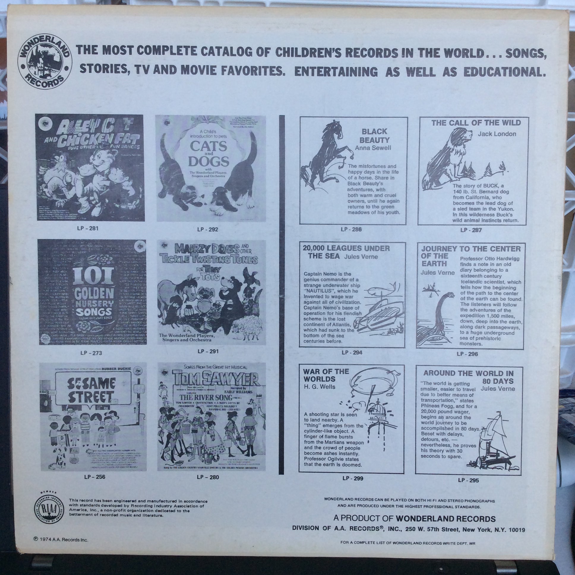 Musical Mother Goose (VINYL) | Excellent (EX) Excellent (EX) - CHILDRENS / USED *EXCELLENT*