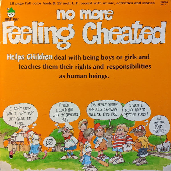 No More Feeling Cheated | Very Good Plus (VG+) Very Good Plus (VG+) - CHILDRENS / USED *EXCELLENT*