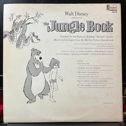 The Story And Songs Of The Jungle Book (VINYL) | Near Mint (NM or M-) Near Mint- (NM-) - CHILDRENS / USED *NEAR MINT*