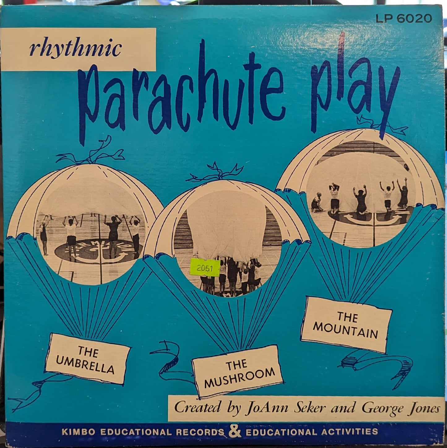 JoAnn Seker - Rhythmic Parachute Play | Near Mint (NM) Excellent (EX) - CHILDRENS / USED *NEAR MINT*