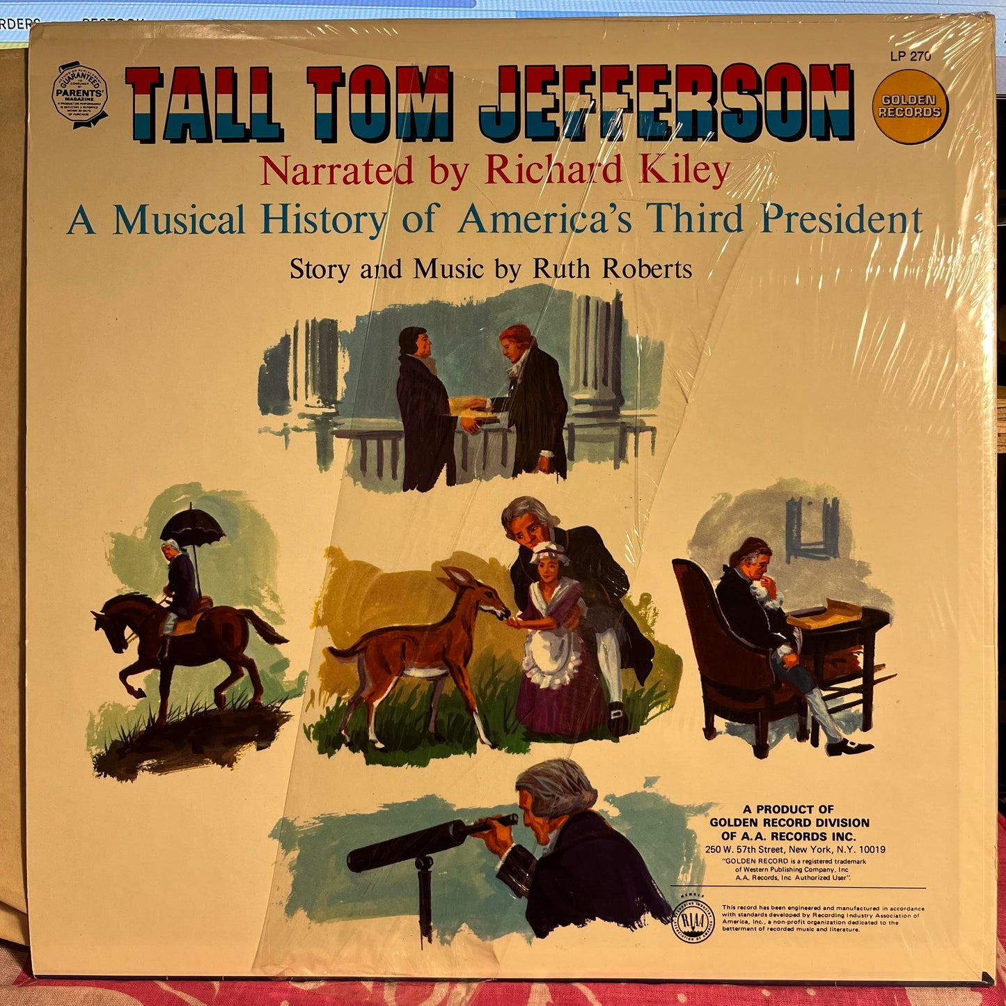 Golden Orchestra And Chorus - Tall Tom Jefferson *SHRINK* | Near Mint (NM) Near Mint (NM) - CHILDRENS / USED *NEAR MINT*