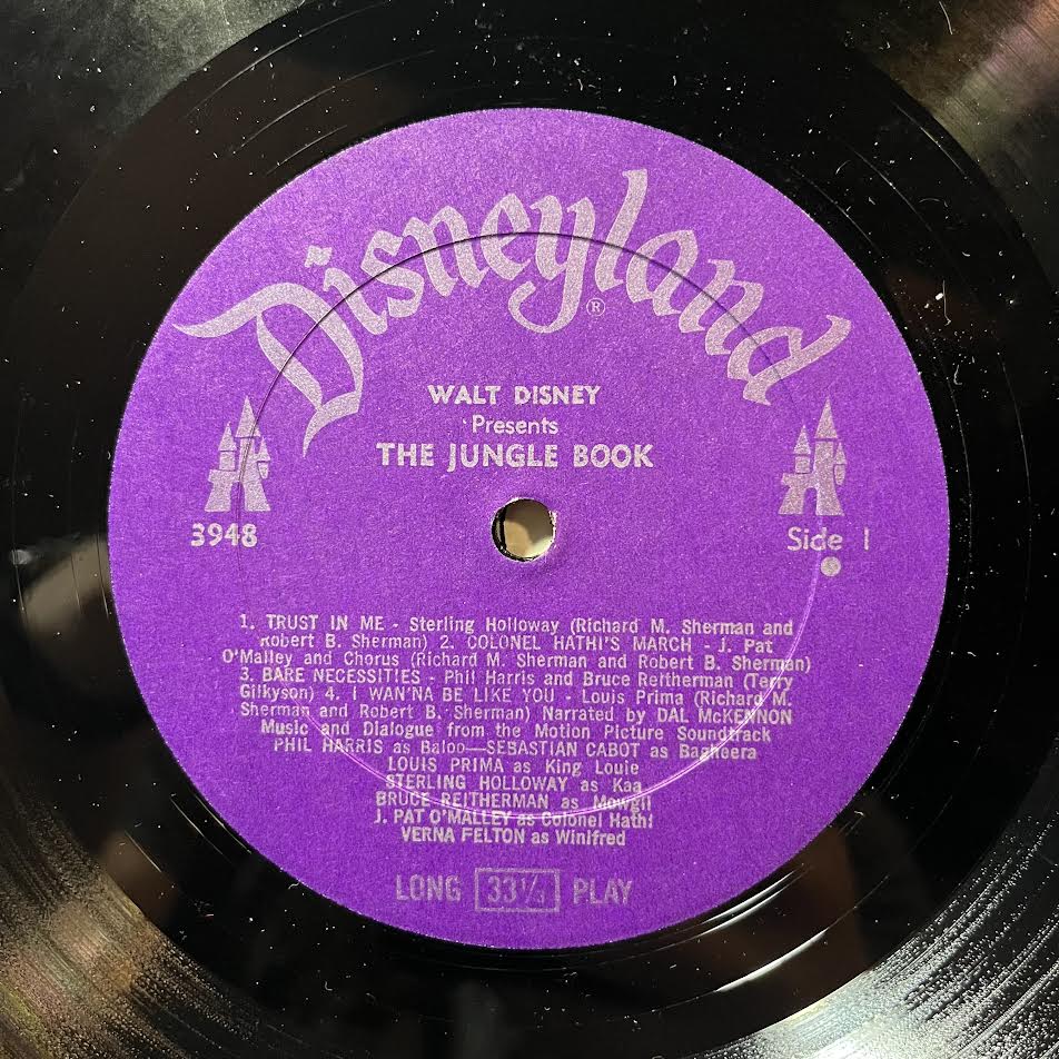 The Story And Songs Of The Jungle Book (VINYL) | Near Mint (NM or M-) Near Mint- (NM-) - CHILDRENS / USED *NEAR MINT*