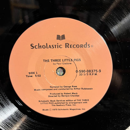 The Three Little Pigs 7" | Near Mint (NM) Near Mint (NM) - CHILDRENS / USED *NEAR MINT*