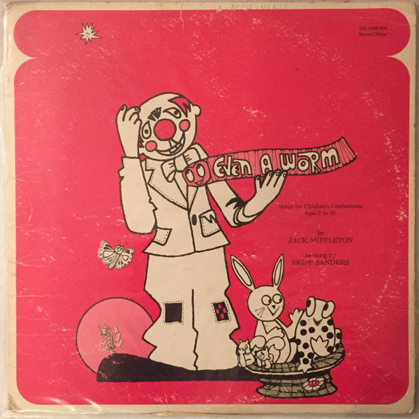 Jack Miffleton - Even A Worm: Songs for Childrens Celebrations Ages 2 to 10 | Near Mint (NM) Near Mint (NM) - CHILDRENS / USED *NEAR MINT*