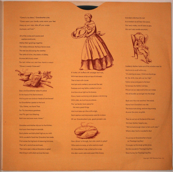 Fred Waring & The Pennsylvanians - Grandma's Thanksgiving | Very Good Plus (VG+) Excellent (EX) - CHILDRENS / USED *VERY GOOD++/78RPM*