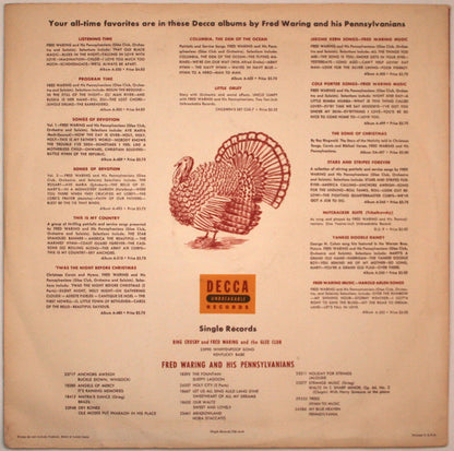 Fred Waring & The Pennsylvanians - Grandma's Thanksgiving | Very Good Plus (VG+) Excellent (EX) - CHILDRENS / USED *VERY GOOD++/78RPM*
