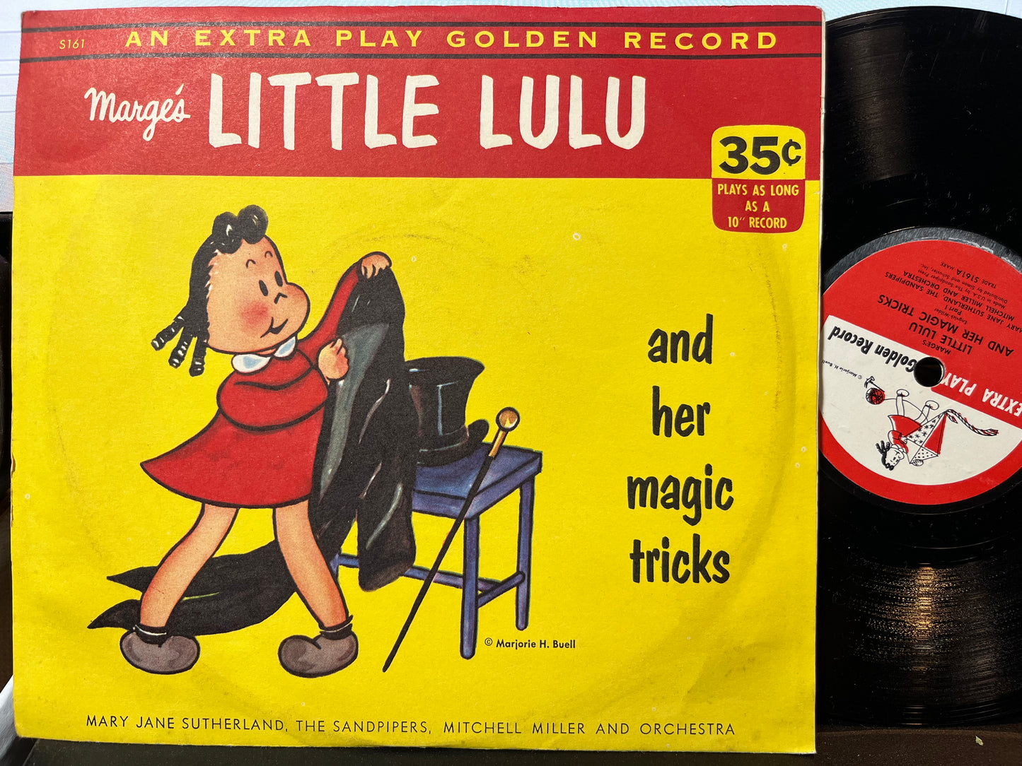 Marge's Little Lulu And Her Magic Tricks (7" VINYL) | Very Good Plus (VG+) Excellent+ (EX+) - CHILDRENS / USED *VERY GOOD+*