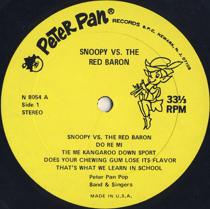 Snoopy Vs. The Red Baron (VINYL) | Very Good Plus (VG+) Excellent (EX) - CHILDRENS / USED *VERY GOOD+*