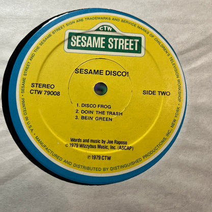 Sesame Street - Sesame Disco! (VINYL LP SESAME STREET CTW 79008 1979) | USED - CHILDRENS / USED *VERY GOOD+*