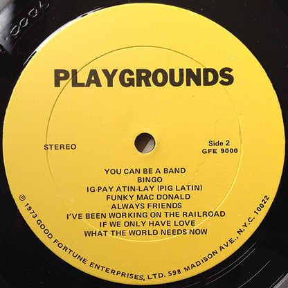 Playgrounds - Playgrounds *BOX* | Excellent (EX) Very Good (VG) - CHILDRENS / USED *VERY GOOD++*