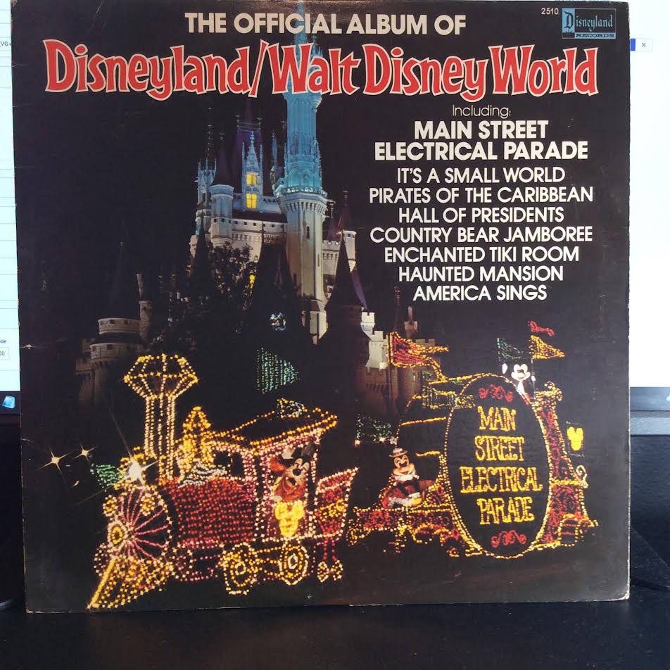 Various - The Official Album Of Disneyland/Walt Disney World (VINYL LP Disneyland ‎– 2510) | NEW Very Good (VG) Very Good Plus (VG+) - CHILDRENS / USED *VERY GOOD*