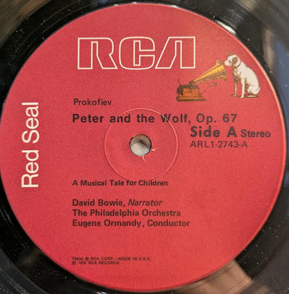 Peter And The Wolf / Young Person's Guide To The Orchestra (VINYL) | Very Good (VG) Very Good Plus (VG+) - CHILDRENS / USED *VERY GOOD*