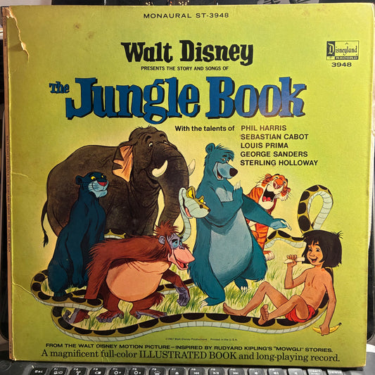 The Story And Songs Of The Jungle Book (VINYL) | Very Good (VG) Very Good Plus (VG+) - CHILDRENS / USED *VERY GOOD*