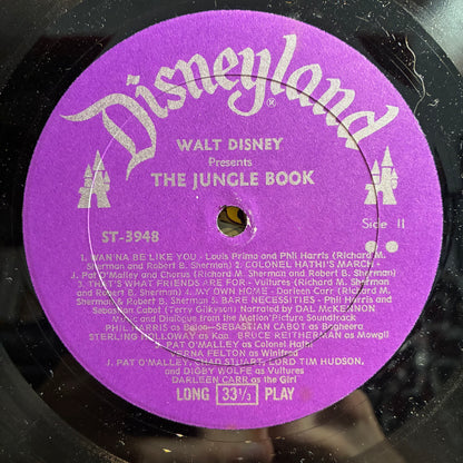 The Story And Songs Of The Jungle Book (VINYL) | Very Good (VG) Very Good Plus (VG+) - CHILDRENS / USED *VERY GOOD*