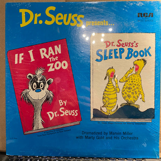 Dr. Seuss If I Ran The Zoo / Sleep Book LP Mint (M) Mint (M)