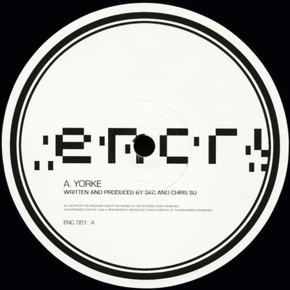 Yorke / Limelight | Very Good (VG) Very Good Plus (VG+) - DRUM & BASS / USED *VERY GOOD*
