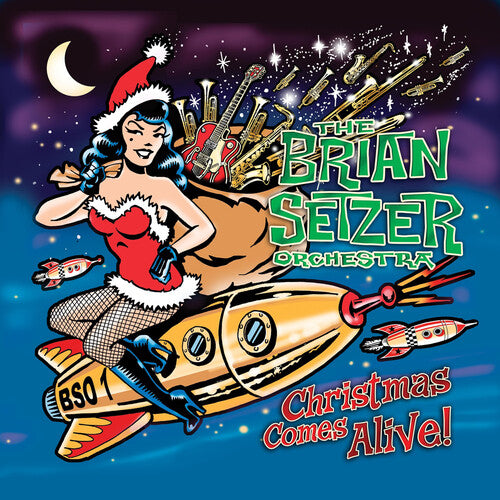 The Brian Setzer Orchestra - Christmas Comes Alive! (BF RSD 2026 PICTURE DISC VINYL 2xLP) | NEW - CHRISTMAS *NEW/COLOR*