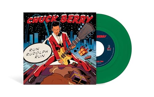 Run Rudolph Run (EVERGREEN 7" VINYL) | Mint (M) Mint (M) - HOLIDAY *NEW/COLOR*