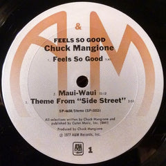 Chuck Mangione Feels So Good A&M Records LP, Album, Ter Very Good Plus (VG+) Very Good Plus (VG+)