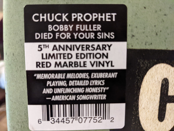 Chuck Prophet - Bobby Fuller Died For Your Sins | Mint (M) Mint (M) - ALT/INDIE *NEW/COLOR*