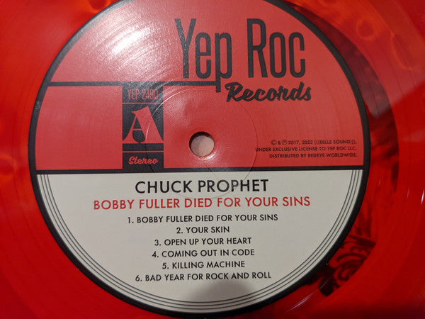 Chuck Prophet - Bobby Fuller Died For Your Sins | Mint (M) Mint (M) - ALT/INDIE *NEW/COLOR*