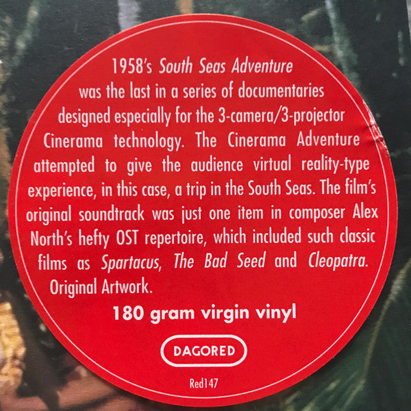 Cinerama Orchestra And Alex North South Seas Adventure Dagored, Dagored LP, Album, RE, 180 Mint (M) Mint (M)